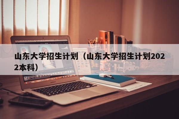 山东大学招生计划（山东大学招生计划2022本科）