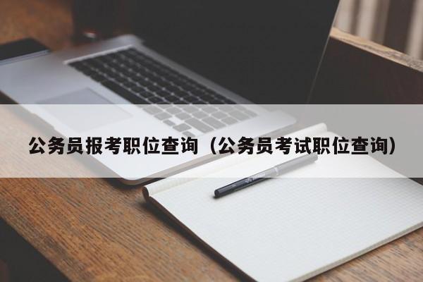 公务员报考职位查询（公务员考试职位查询）