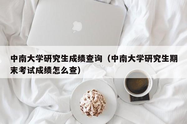 中南大学研究生成绩查询（中南大学研究生期末考试成绩怎么查）