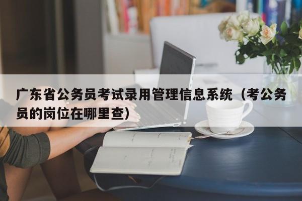 广东省公务员考试录用管理信息系统（考公务员的岗位在哪里查）