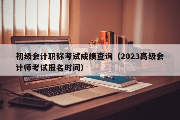 初级会计职称考试成绩查询（2023高级会计师考试报名时间）