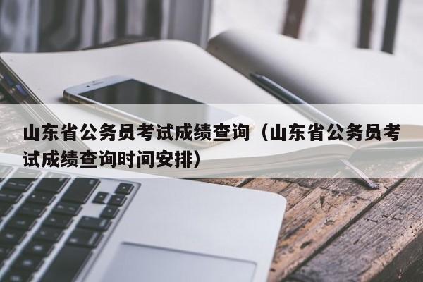 山东省公务员考试成绩查询（山东省公务员考试成绩查询时间安排）